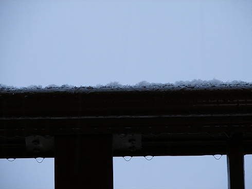 ほんのり雪化粧