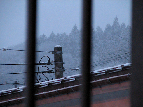 ほんのり雪化粧
